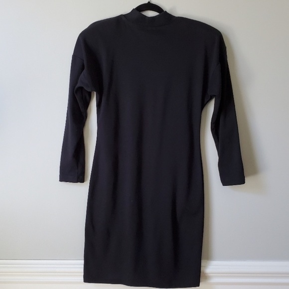 𝅺VINTAGE mod lightning bolt dress sz XS/S All That Jazz clowncore VTG mini - Picture 3 of 15